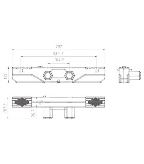 Motor cama articulada Richmat + Mando
