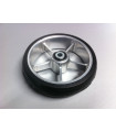 rueda maciza aluminio 5x1,1/4 (125x32) 5 radios