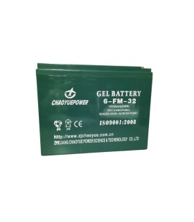 PAR de baterías CHAOYUEPOWER 32AH 6-FM-32 Libercar Cruiser