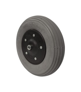 Rueda Antipinchazos 8x2 (200X50) Gris Rayada CST