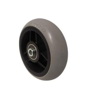 Rueda Maciza 4x1.1/4 (100x32mm) 3 radios plastico