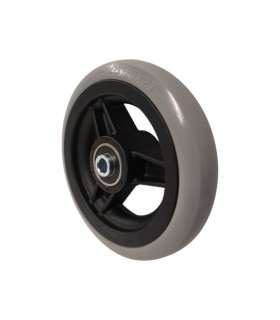 Rueda Maciza 5'' (125x27) PU 3 radios LMB