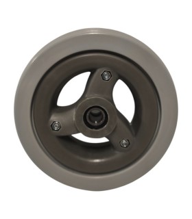 Rueda delantera 6x2 Gris Rayada silla de ruedas JIVE