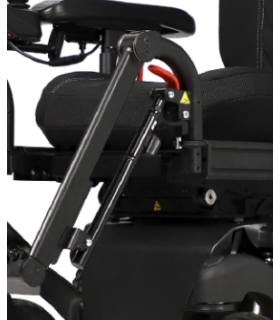 Reposapiés elevable manual silla de ruedas eléctrica Karma