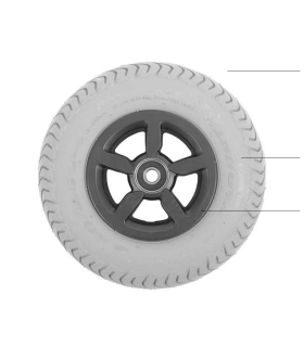 Cubierta Antipinchazos MI 2.80 / 2.50-4 Gris 2V Innova