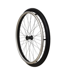 Rueda Antipinchazos PU 24x1.3/8 (600mm) Negra Tacos MBL