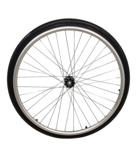 Rueda Antipinchazos PU 24x1.3/8 (600mm) Negra Tacos MBL