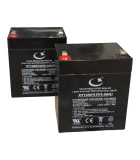 PAR de baterías SHENZHEN XT1250 12V 5Ah