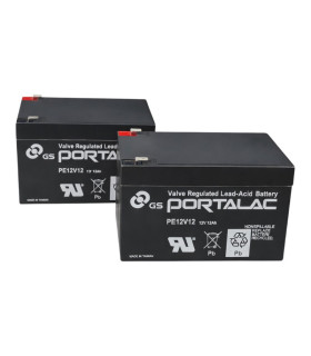 PAR de baterías Portalac PE12V12 12V 12Ah